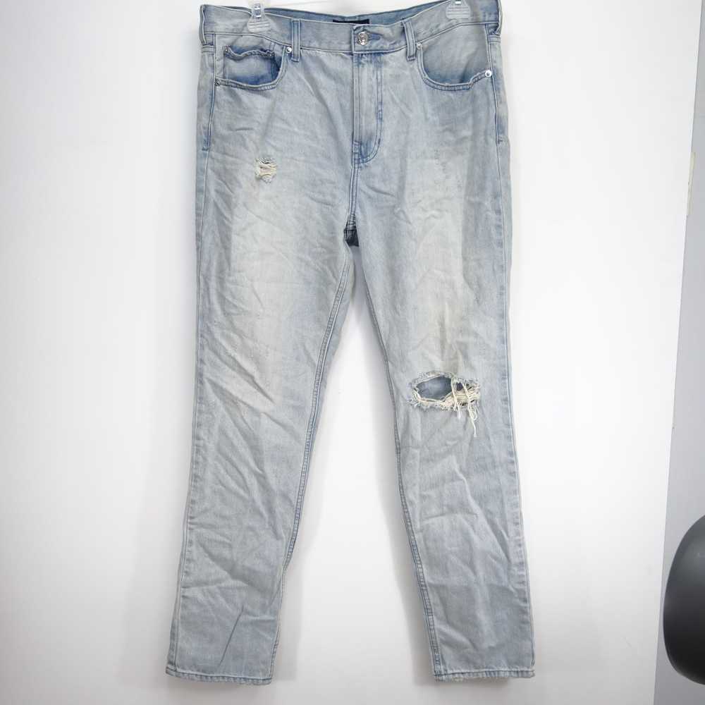 Pacsun Pacsun Light Blue Ripped Slim Fit Denim Je… - image 5