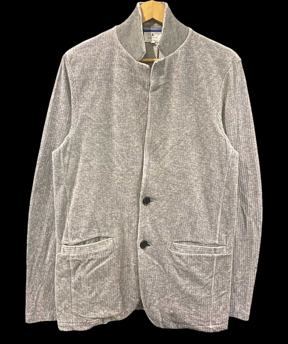 Lanvin Vintage Lanvin 2 button peacoat jacket uni… - image 2