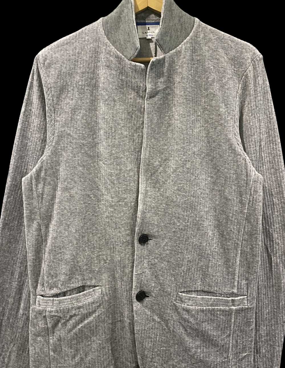 Lanvin Vintage Lanvin 2 button peacoat jacket uni… - image 3