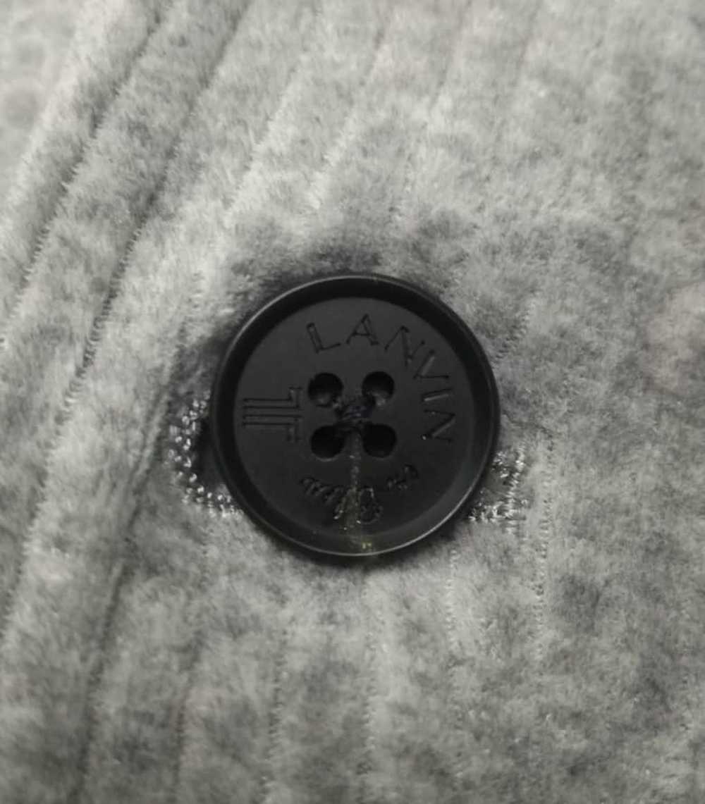 Lanvin Vintage Lanvin 2 button peacoat jacket uni… - image 8