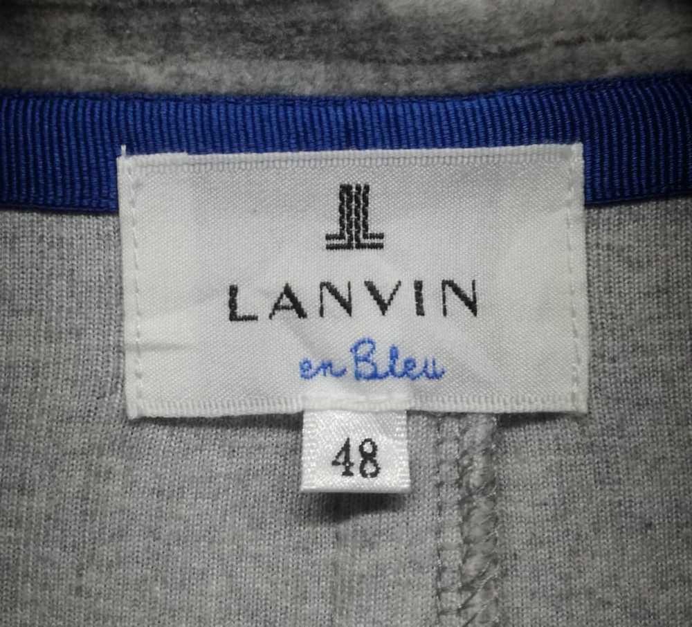 Lanvin Vintage Lanvin 2 button peacoat jacket uni… - image 9
