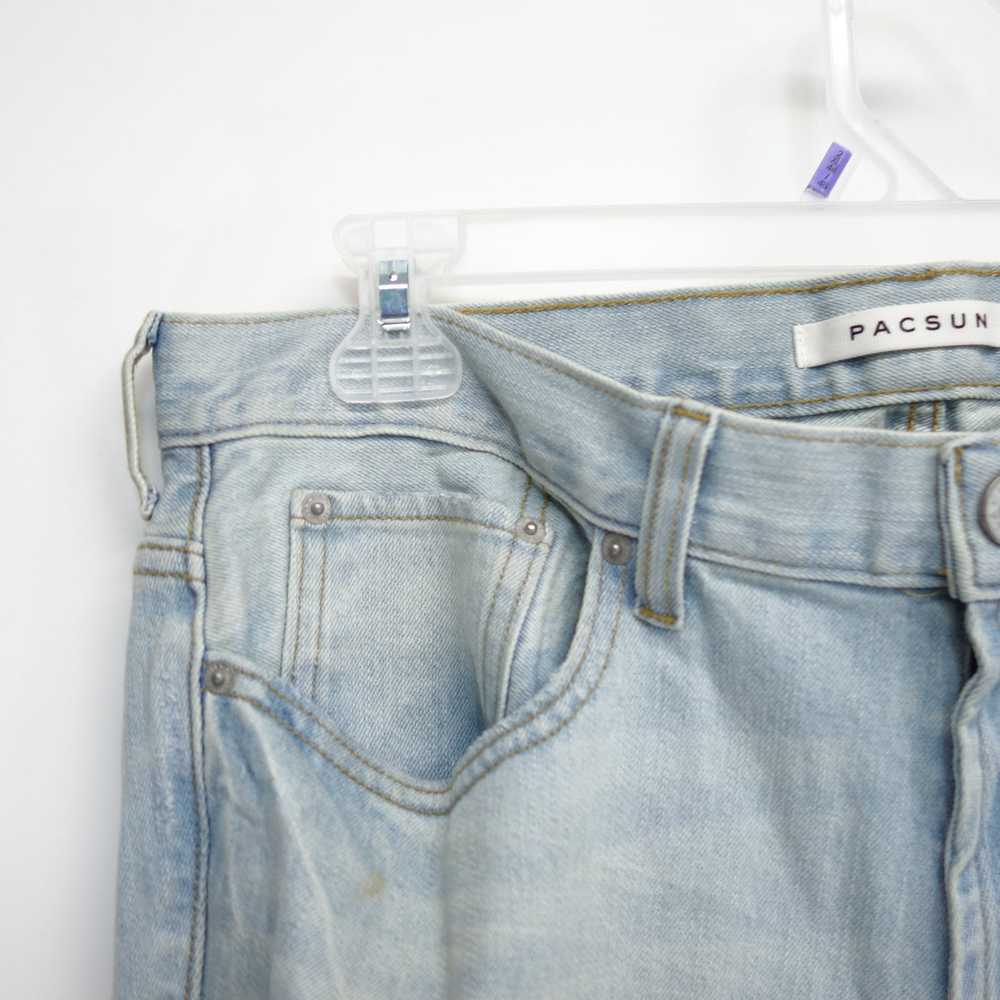 Pacsun Pacsun Ripped Moto Skate Stacked Skinny De… - image 6