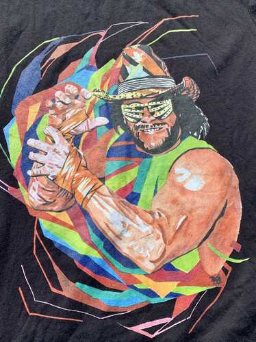 Macho Man Shades  Retro Randy Savage WWE Wrestling T-Shirt – HOMAGE