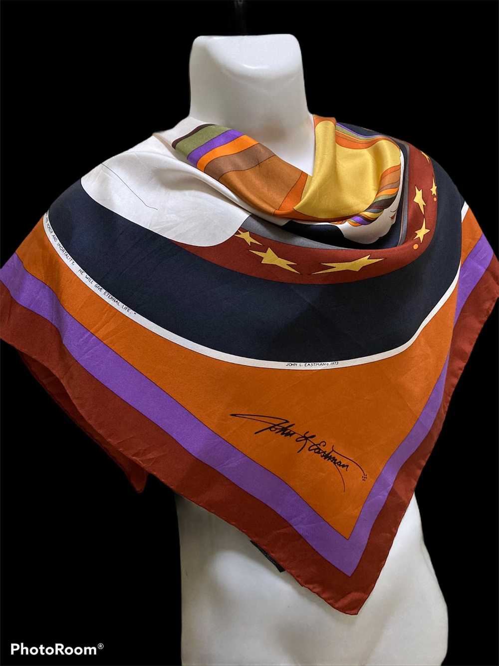 Designer × Other John L.Eastman 1973 scarf - image 2