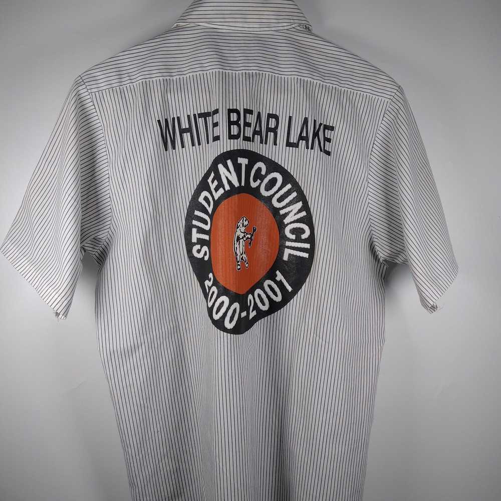 Vintage Vintage Red Kap White Bear Lake Shirt - image 2