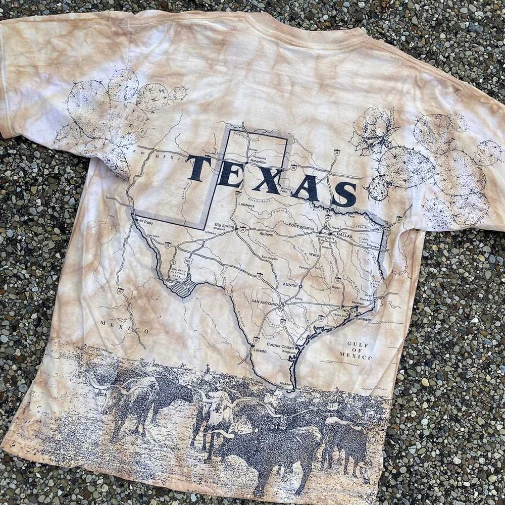 Hype × Streetwear × Vintage Vintage Texas all ove… - image 2