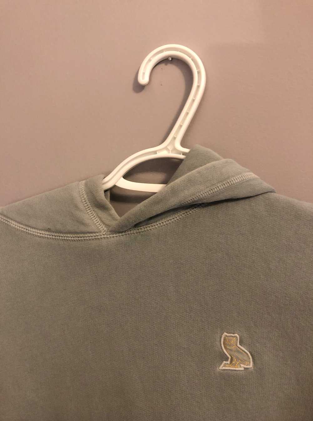 Octobers Very Own Small Owl Patch (gold) Hoodie - image 2