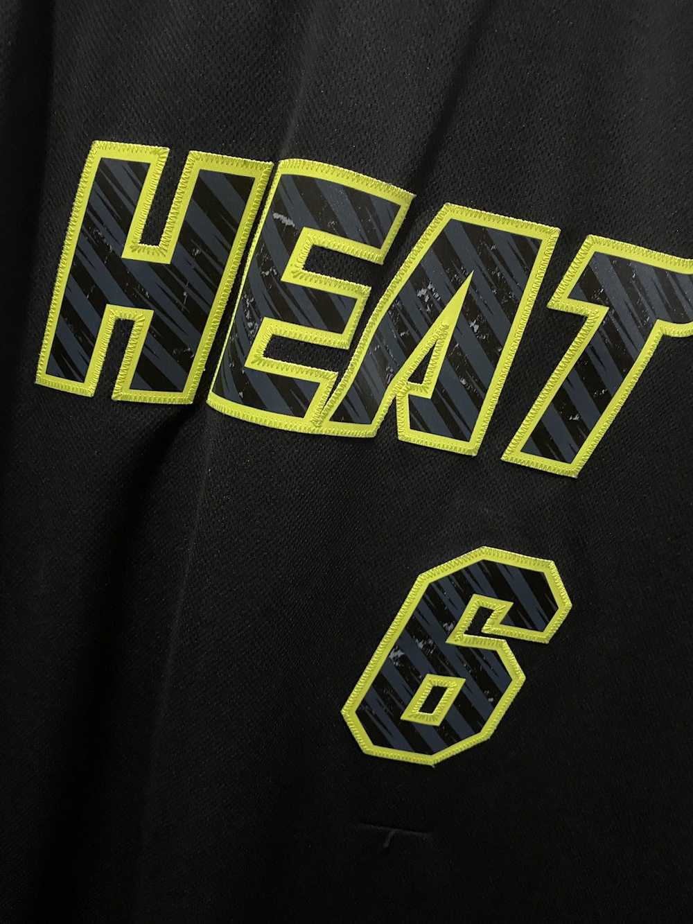 black and yellow miami heat jersey