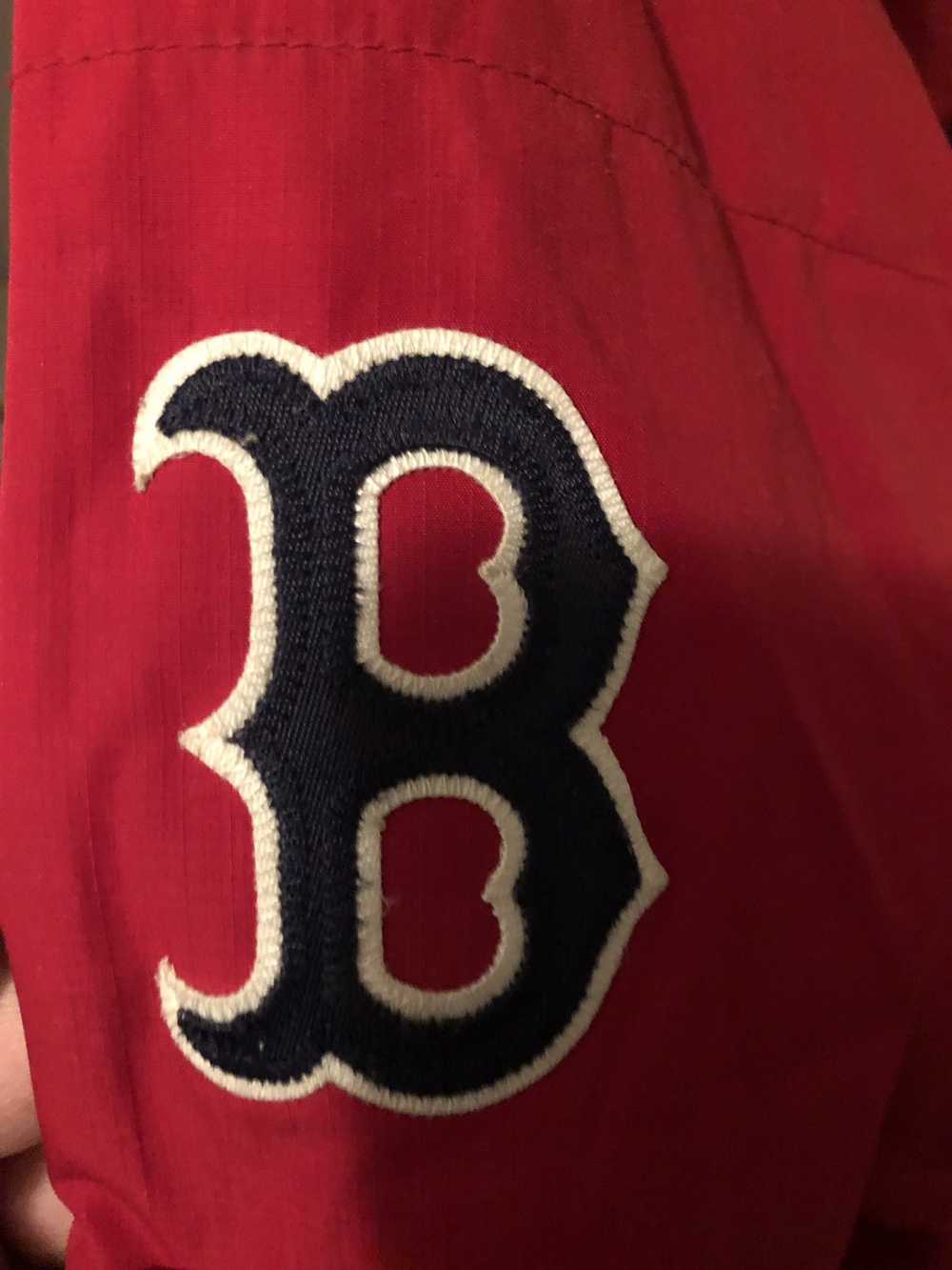 Men's Majestic Boston Red Sox #28 J. D. Martinez Replica Red Alternate Home  Cool Base MLB Jersey
