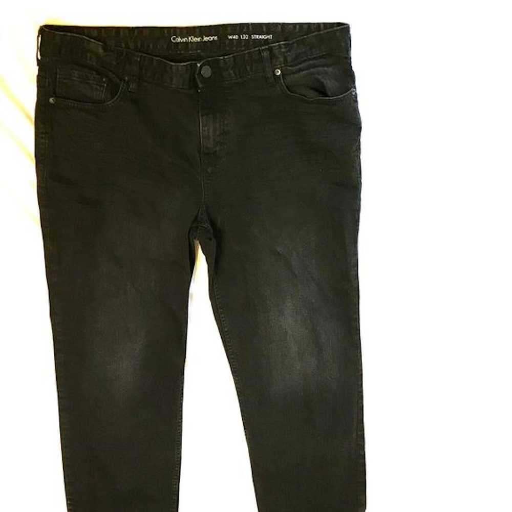 Calvin Klein Calvin Klein straight leg jean sz 40 - image 8