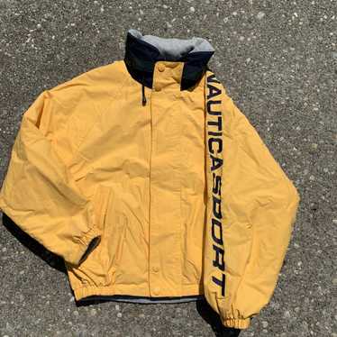 Vintage 90’s Nautica Jacket Mens Size Medium. Windbreaker Jacket.