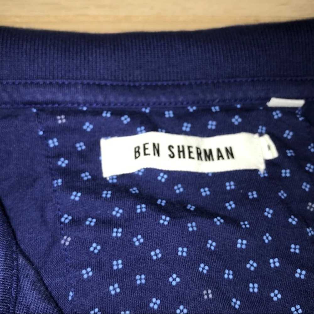 Ben Sherman Ben Sherman navy blue polo size medium - image 4