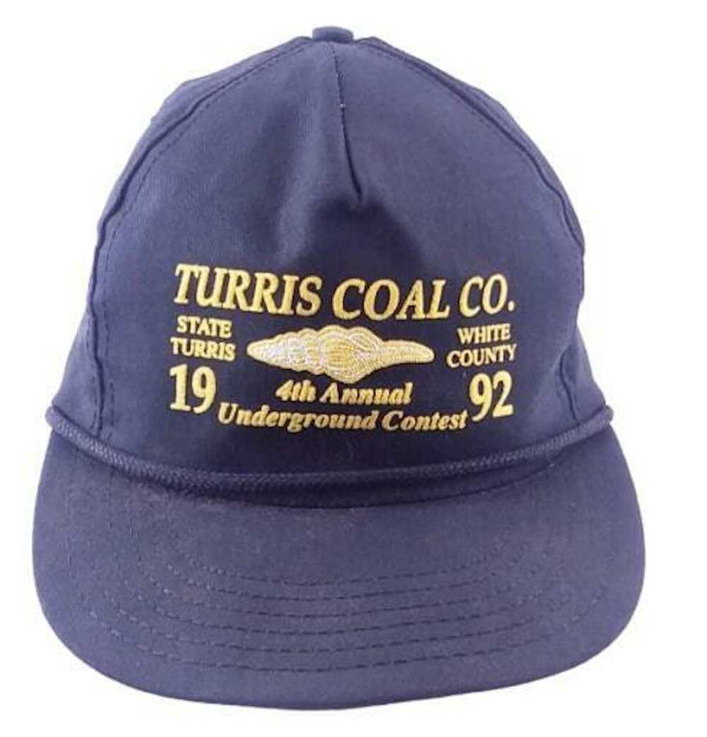 Made In Usa × Strapback × Vintage Turris Coal Co … - image 1