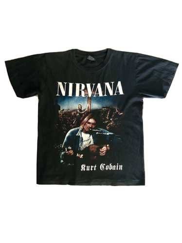 Band Tees × Nirvana × Vintage 90s Kurt Cobain Nirv