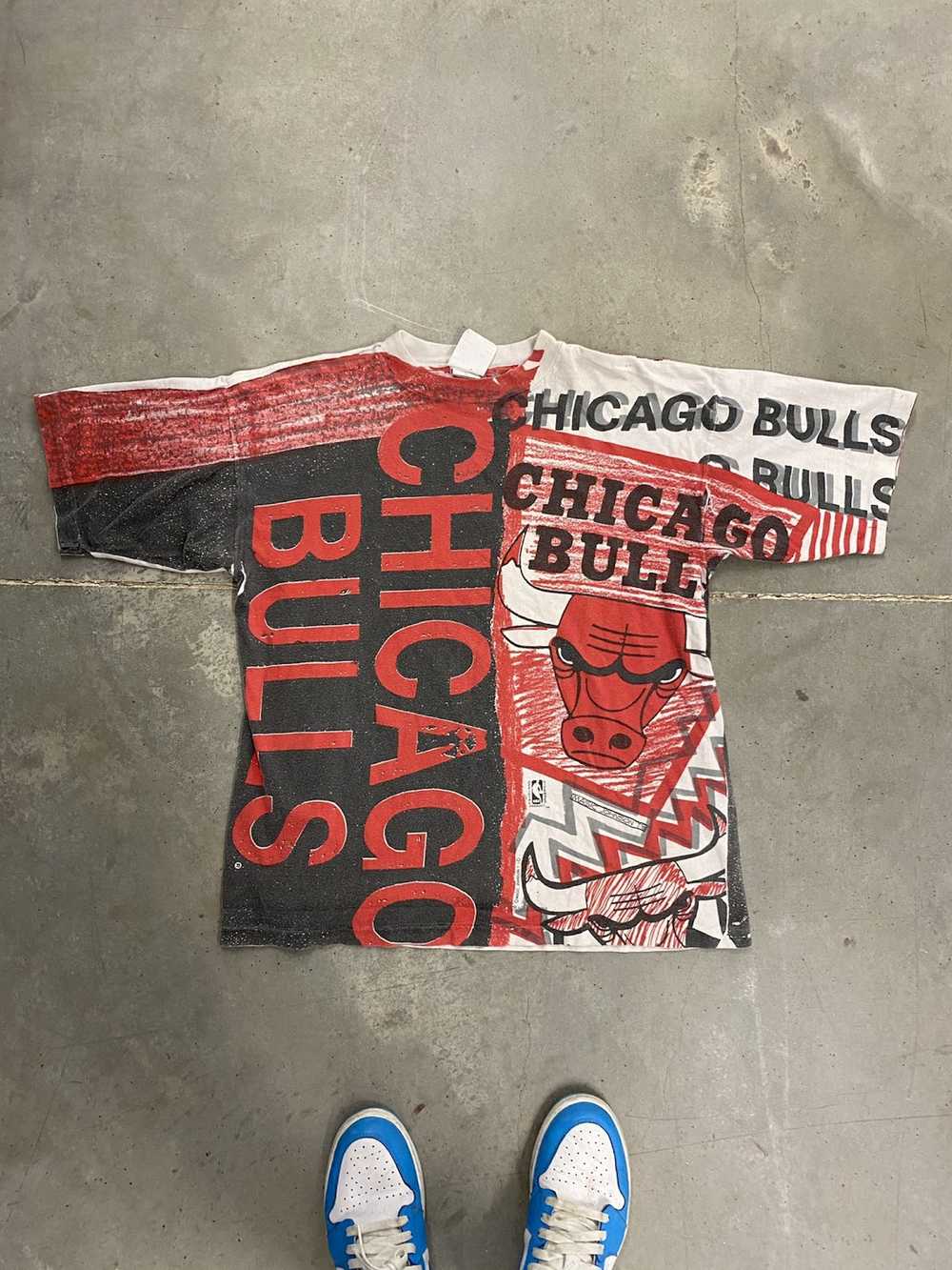 Chicago Bulls Team Arch 5 Panel Snapback Black/Red – Neverland Store