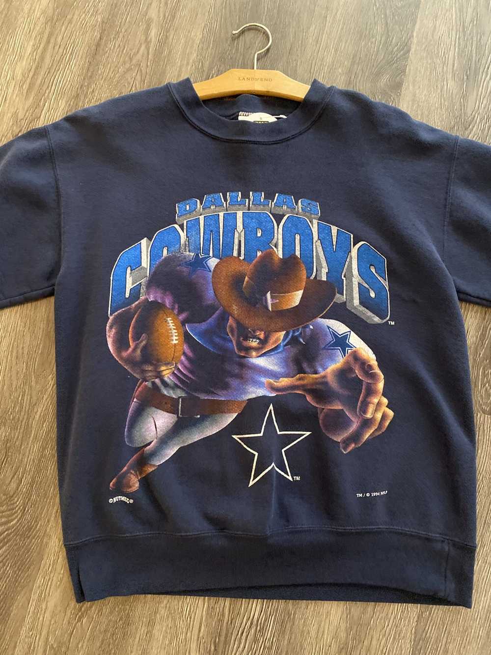 Vintage Vintage 1994 Dallas Cowboys Nutmeg Crewne… - image 1