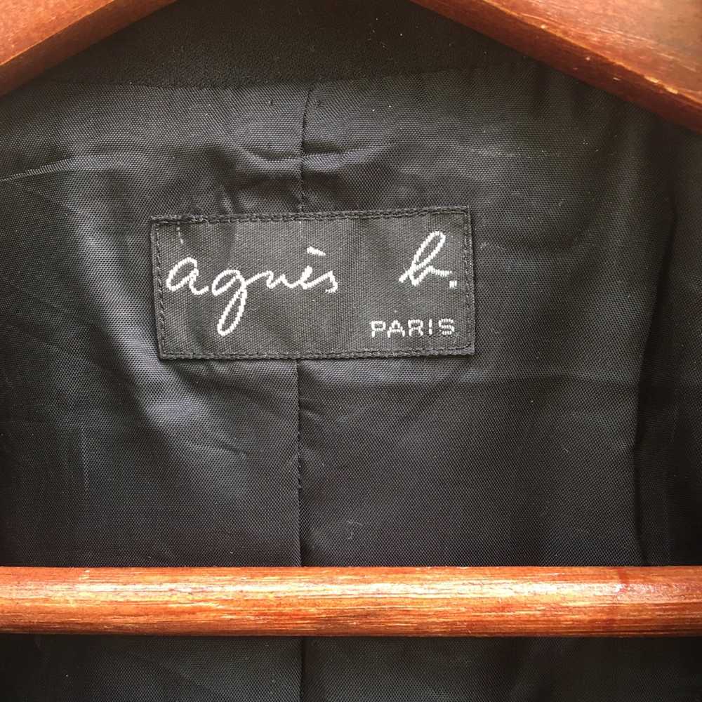 Agnes B. × Other × Vintage Agnes B Paris Blazer C… - image 8