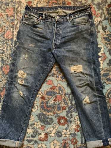 Rare LVC Levi's Vintage Clothing 1937 501 XX Jeans Rigid Size 36 X 34 Japan  Made