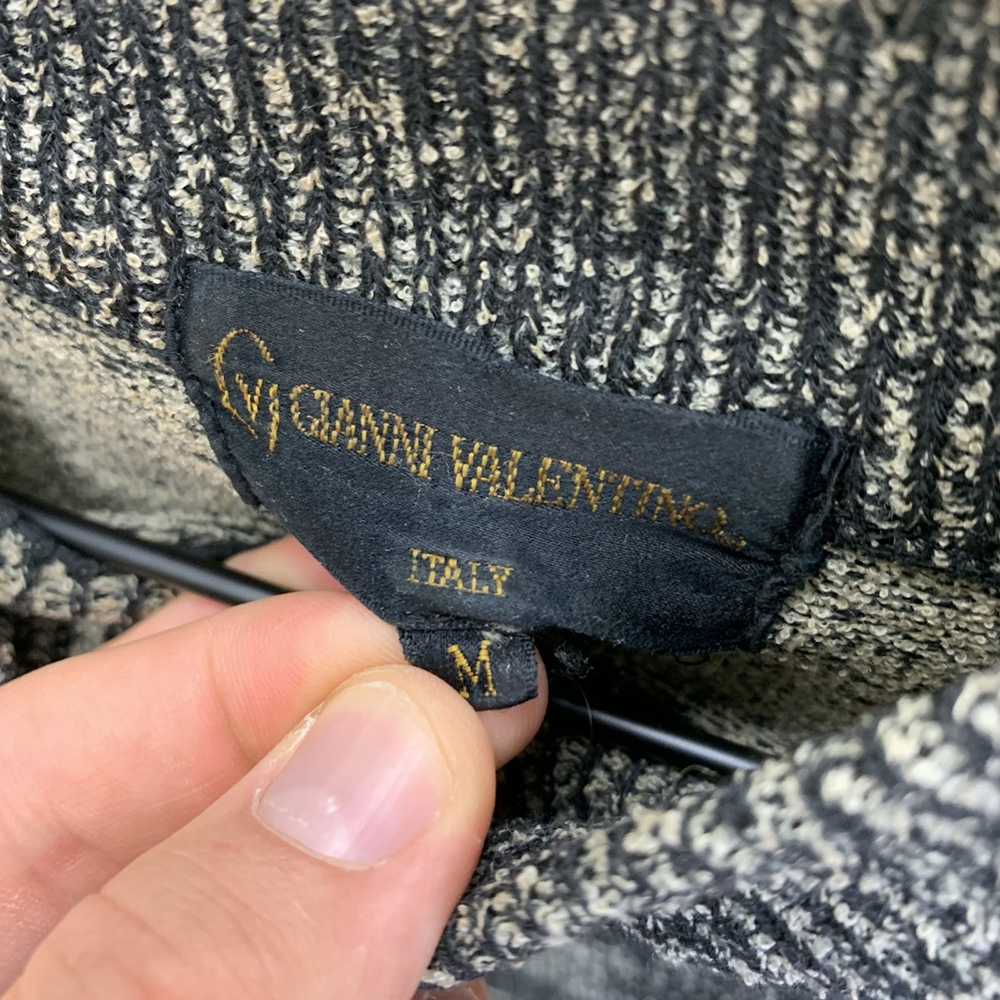 Valentino 🔥 Vintage Gianni Valentino Knit Mock N… - image 4