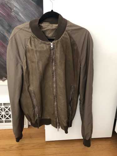 Allsaints All Saints Rare Men's Brown Kino Leather