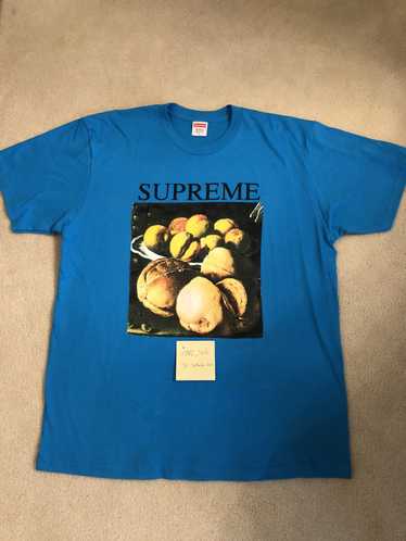 Supreme peaches best sale t shirt