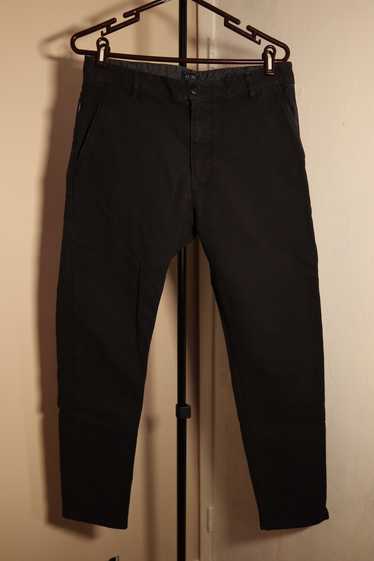 Armani Armani Jeans Black Chino Pants w/ Italian F