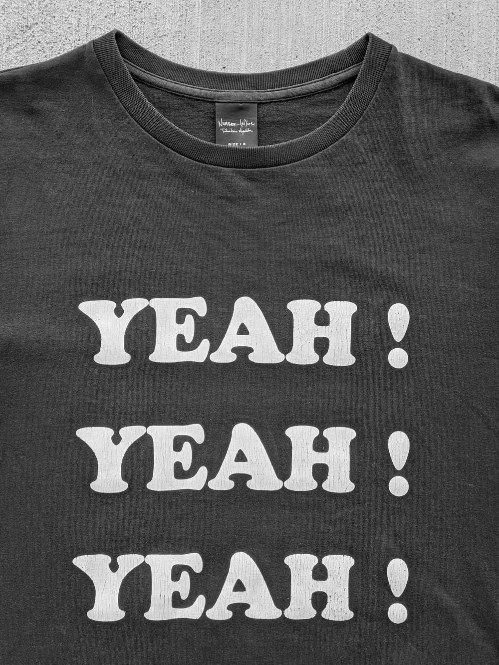 Number (N)ine NUMBER (N)INE "YEAH!" TEE - SS03 - image 2