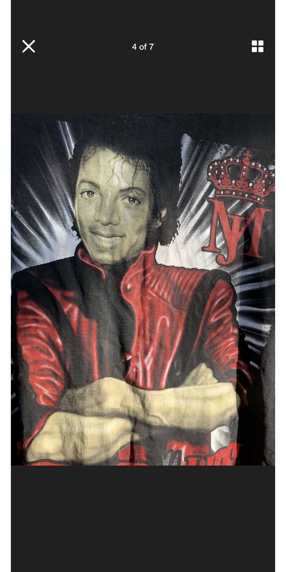 Band Tees × Streetwear × Vintage Michael Jackson … - image 4