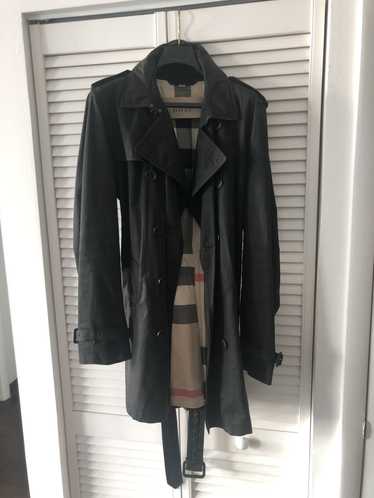 Burberry Burberry Brit Trench Coat - Black