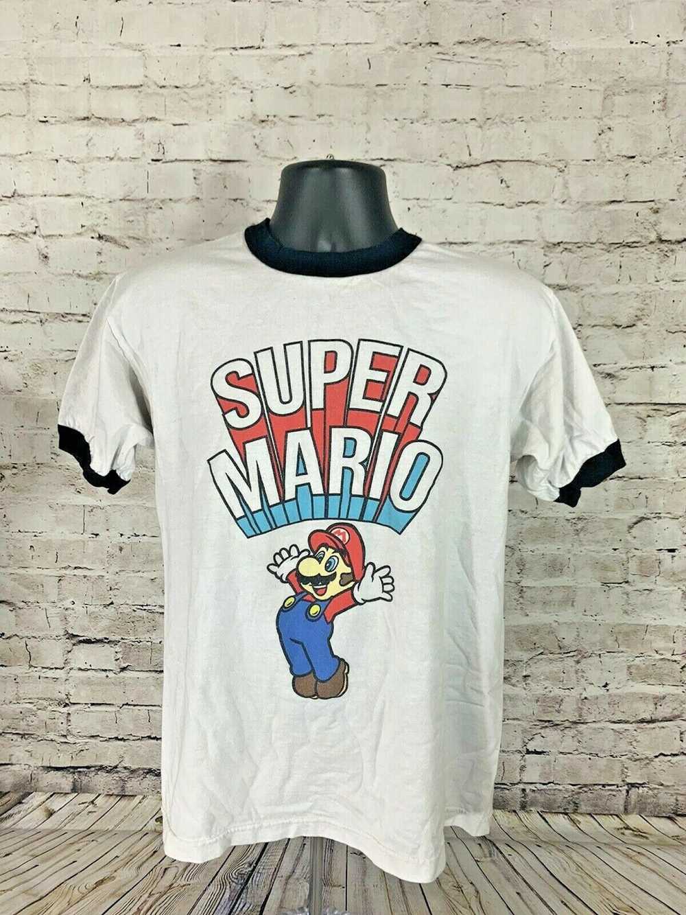 Other Super Mario Medium Ringer T Shirt Nintendo … - image 1