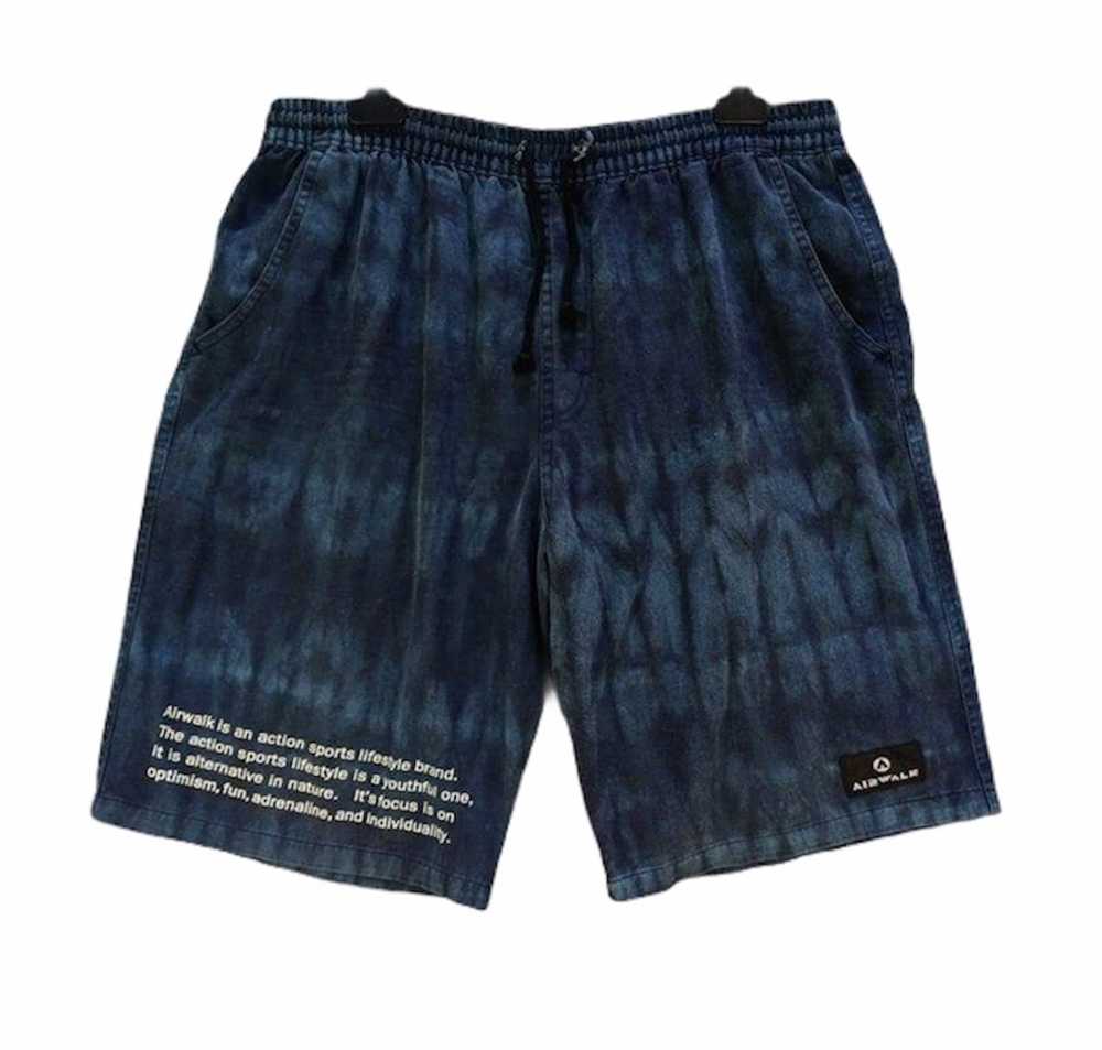 Airwalk × Vintage Vintage Airwalk Tie Dye Shorts - image 1