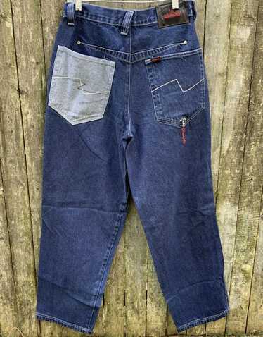 Vtg 2002 FUBU Platinum Fat Albert Denim Pants Medium Wash Jeans Men's 38 x  32.5