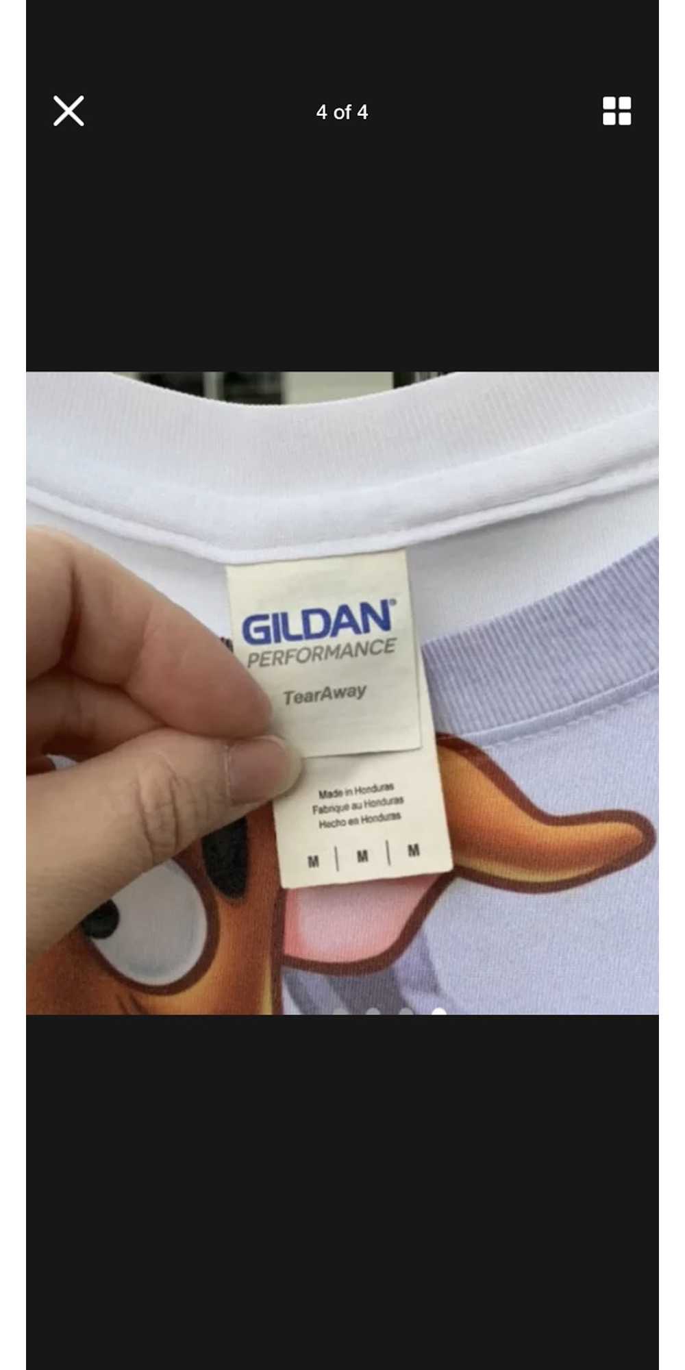 Gildan × Streetwear Scooby Doo shirt Vintage M - image 4