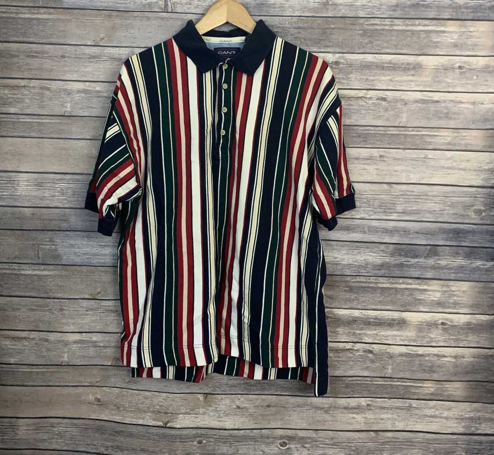 Gant Gant Striped Polo Shirt - image 1