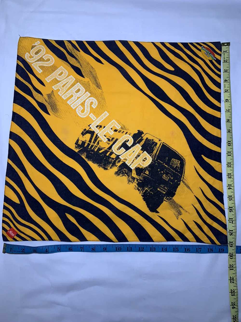 Rare × Vintage Vintage Bandana Hino 1992 Paris-Le… - image 4