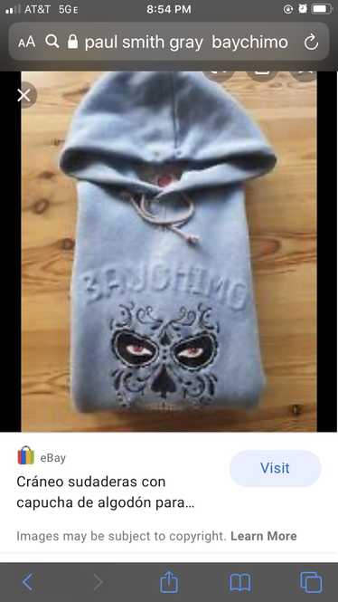Paul Smith Baychimo skull hoodie