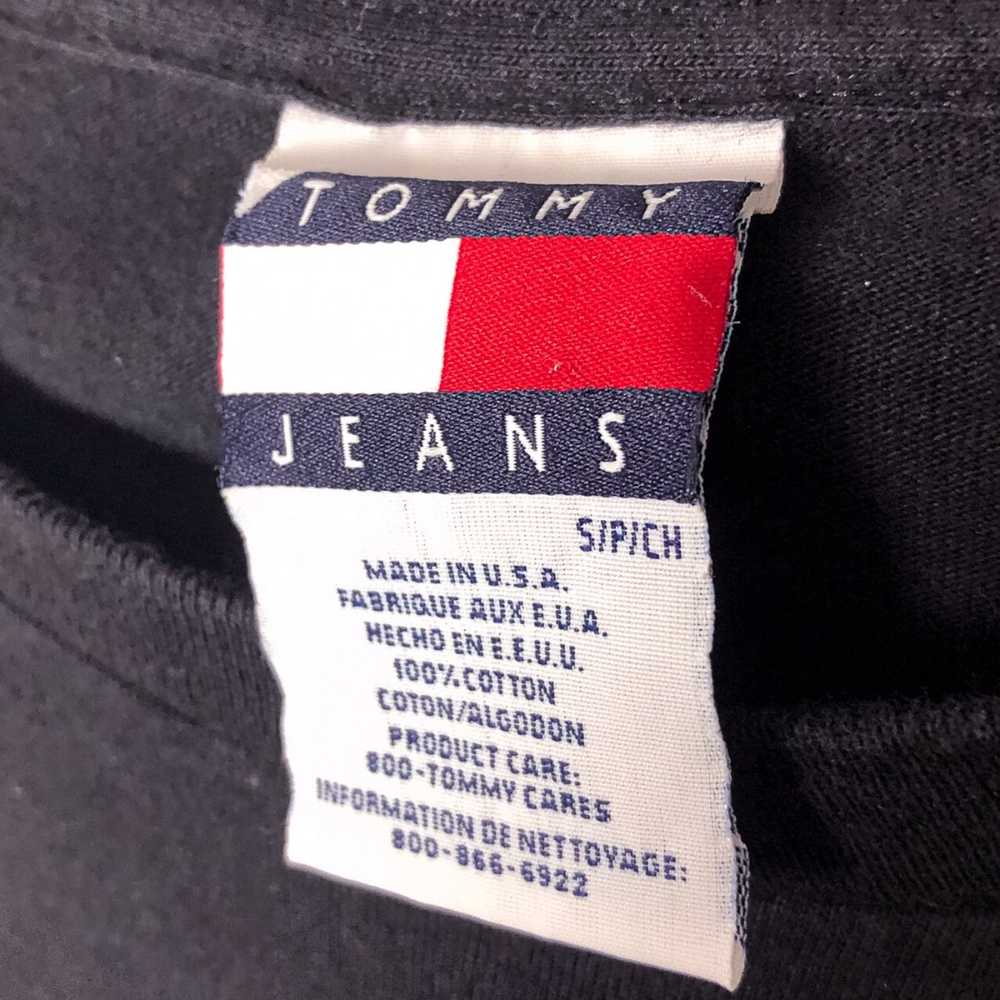 Tommy Jeans × Vintage 90s Tommy Jeans Long Sleeve… - image 3