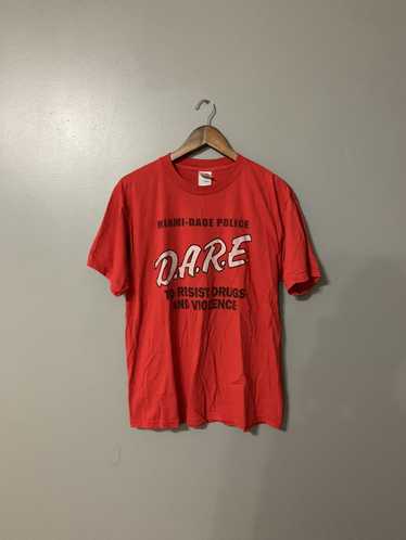 D.A.R.E × Vintage Vintage 90’s Miami Dade DARE Tee