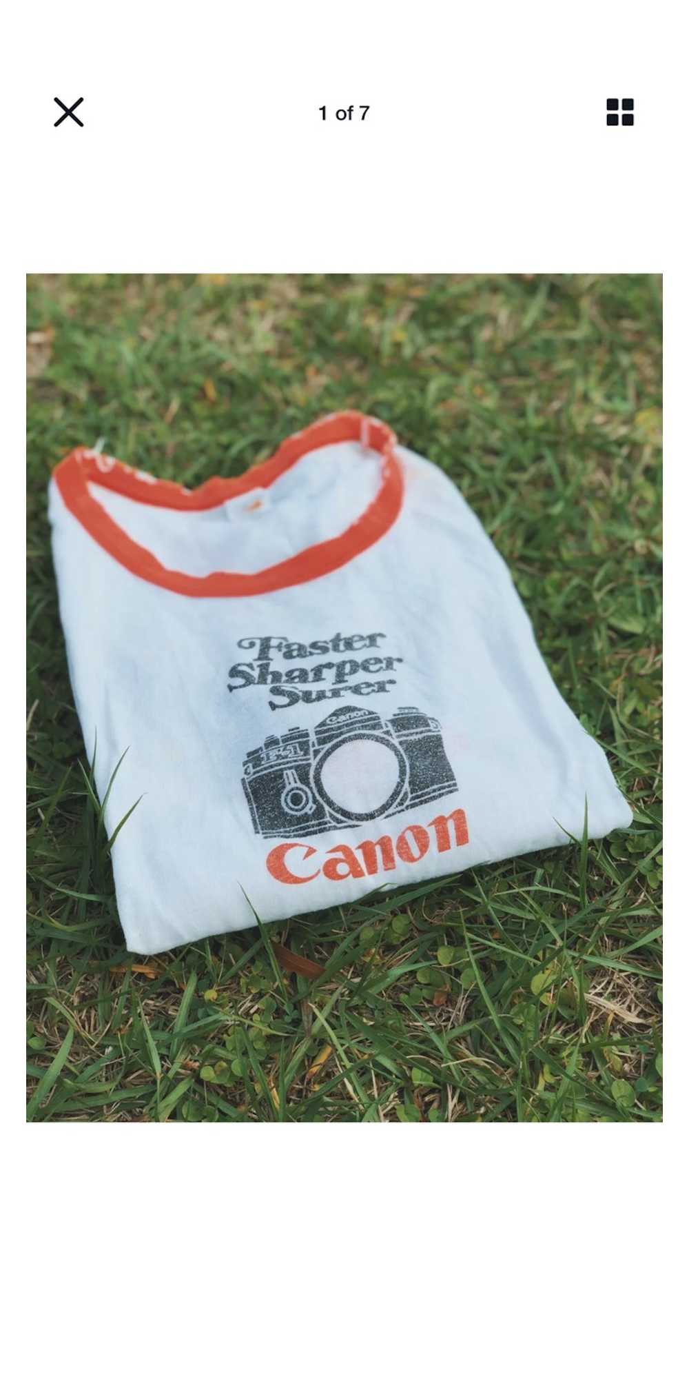 Canon × Hanes × Vintage Vintage Canon Camera F1 R… - image 1