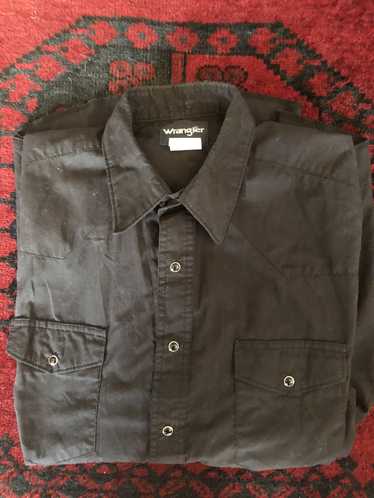 Wrangler Wrangler Black Pearl Snap