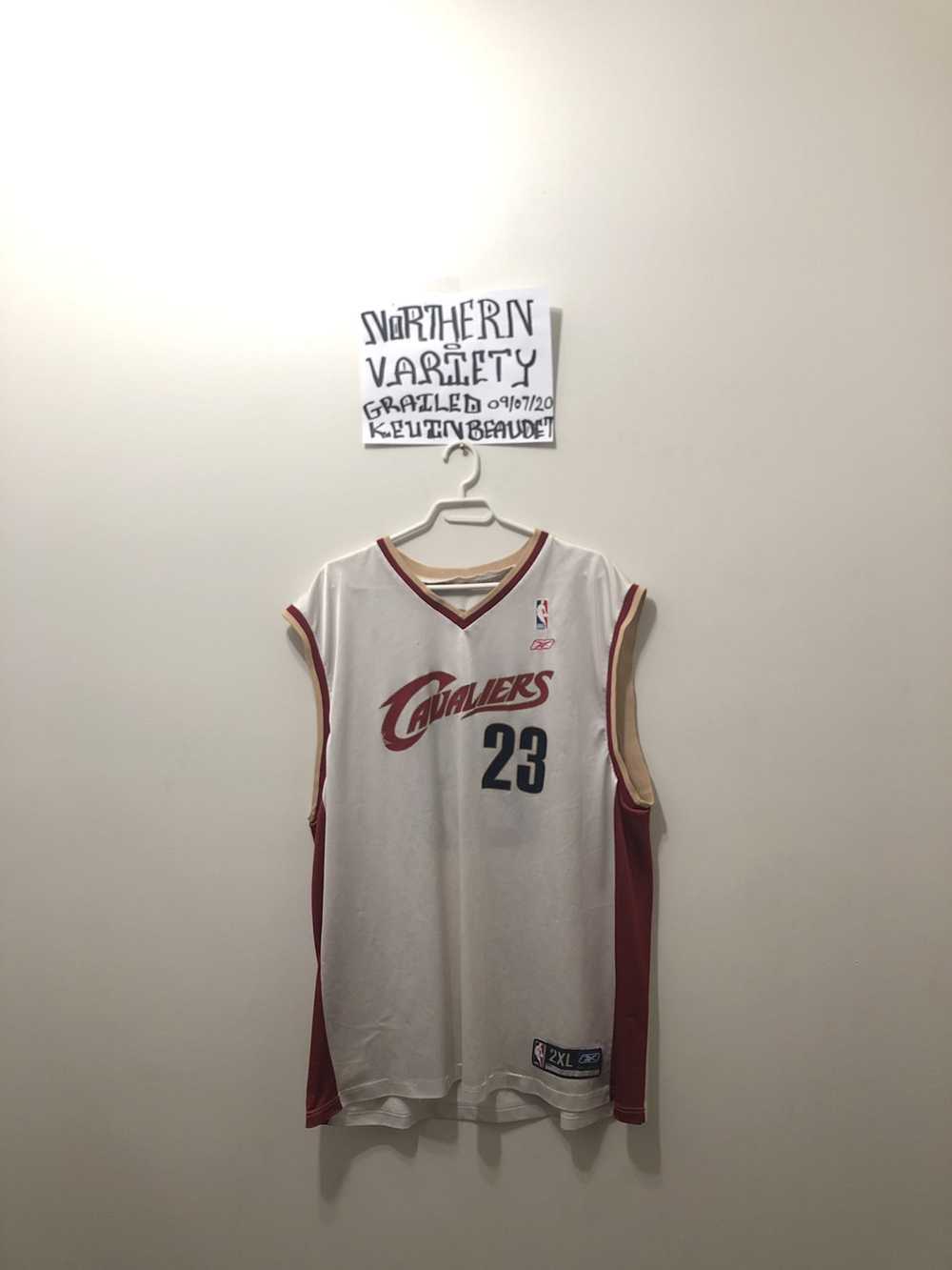 Reebok OG LEBRON JAMES CLEVELAND CAVALIERS HOME J… - image 1