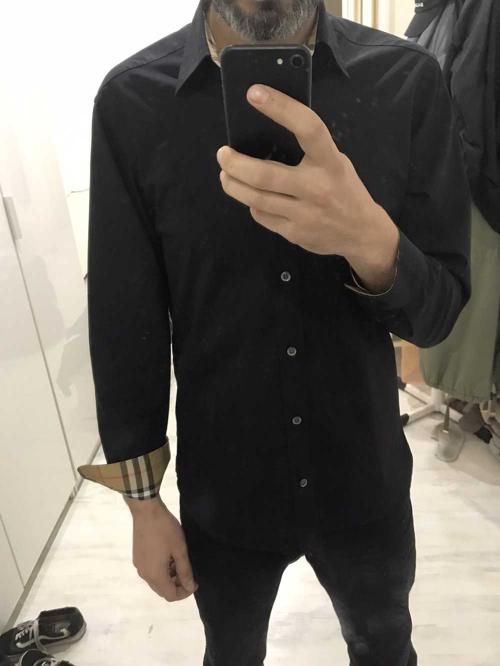 Burberry Shirt Burberry size S black - image 1