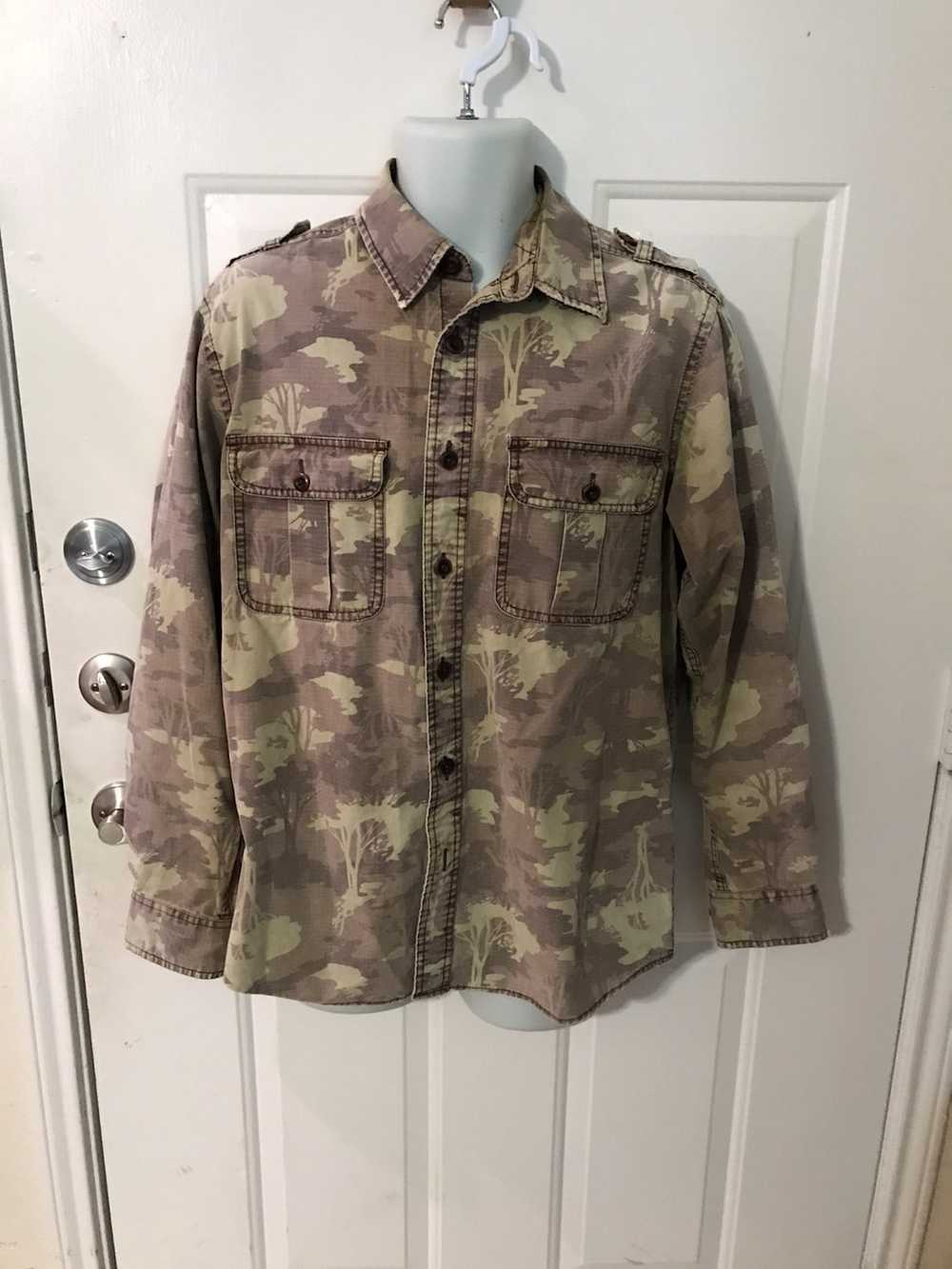 Eddie Bauer Camo Sport Hunting shirt - image 1