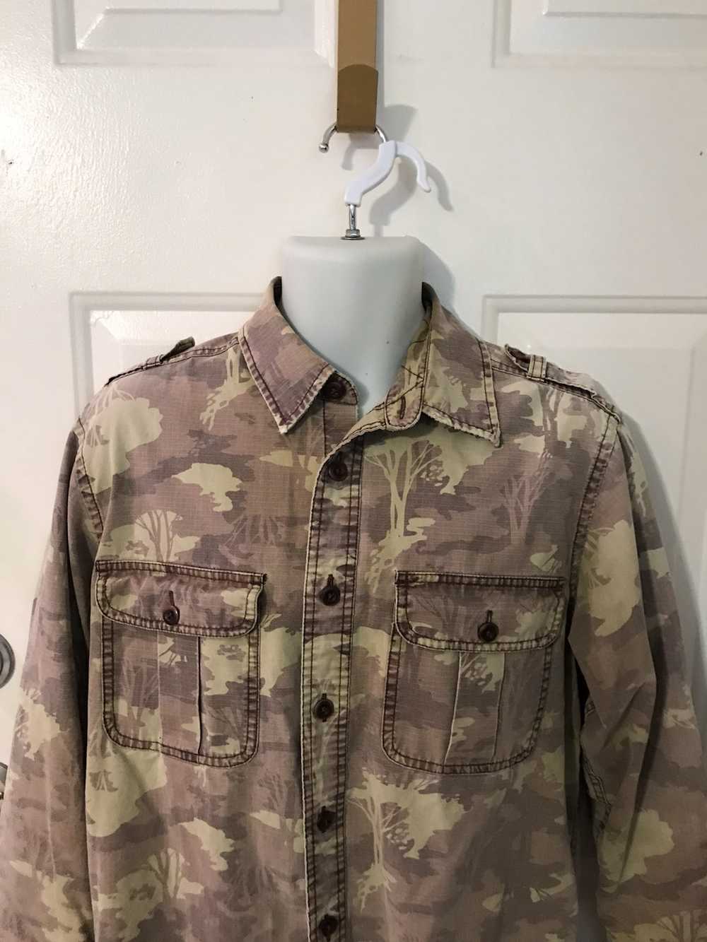 Eddie Bauer Camo Sport Hunting shirt - image 2