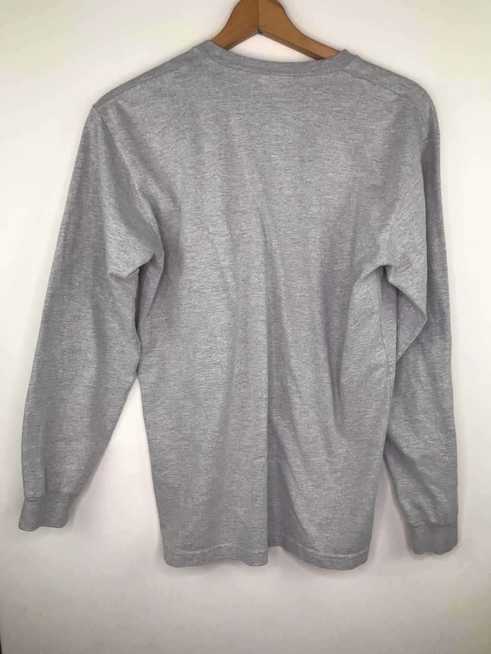 Supreme Supreme Blank Grey Long Sleeve T Shirt Km… - image 6