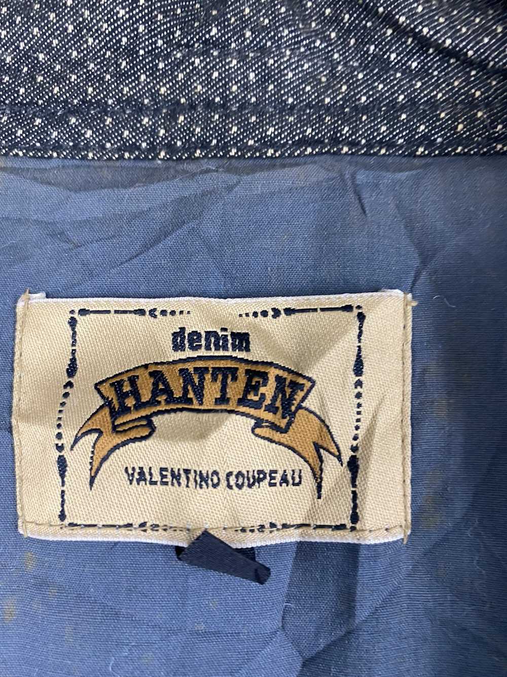 Valentino Vintage Valentino Coupeau Denim Hanten … - image 4