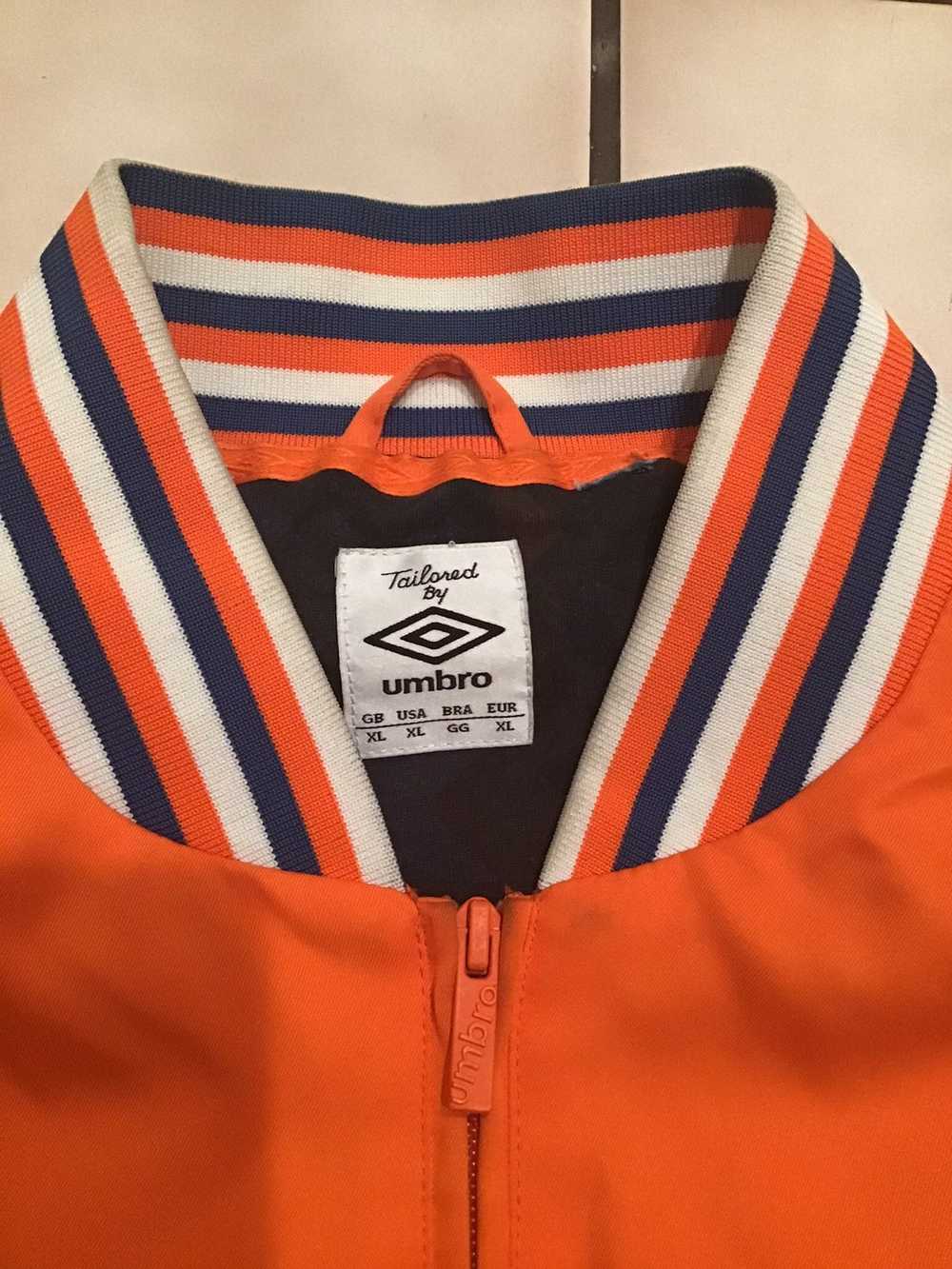 Umbro Umbro Soccer Windbreaker Bomber Burst Orange Va… - Gem