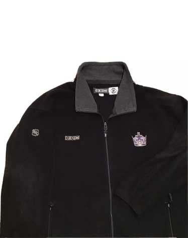 VTG 90s Los Angeles LA Kings Hockey Shirt Jersey Shirsey XL X-Large Kelly  Hrudey