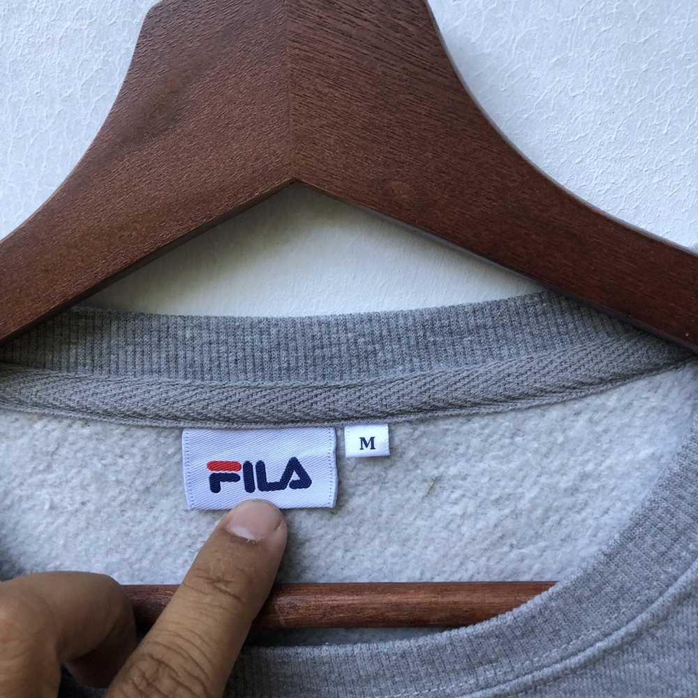 Fila × Sportswear × Streetwear Fila Striped Crewn… - image 3