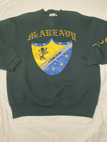 Hanes × Made In Usa × Vintage Irish Family Crest M